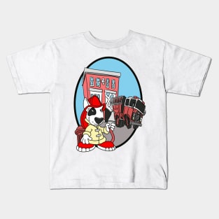 Fire pawgade Kids T-Shirt